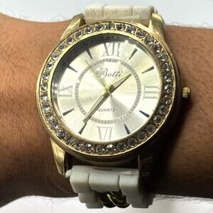 Gold Quartz Botti Men's Watch